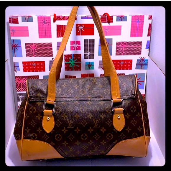 Authentic LV  Monogram Beverly GM Expandable Bag - Picture 3 of 8